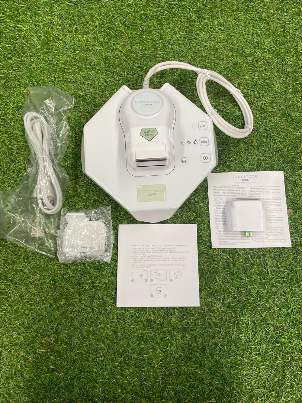 iluminage Touch FG70701elos Quartz IPL Hair RemovalSystem Tested Working